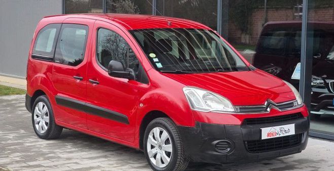 Citroen Berlingo 1.6 HDI75 CONFORT 5P Rouge de 2012