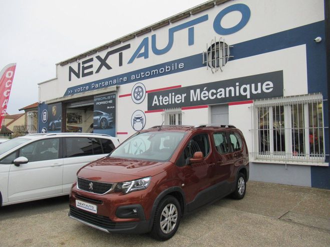Cliquer pour voir la photo suivante Peugeot Rifter 1.5L BLUEHDI 100CH LONG ACTIVE Marron de 2019