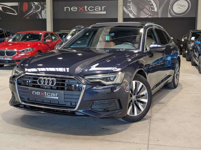 Cliquer pour voir la photo suivante Audi A6 30TDi Avant STRONIC NAVI-CUIR-CAM360-PAN Bleu Métallisé de