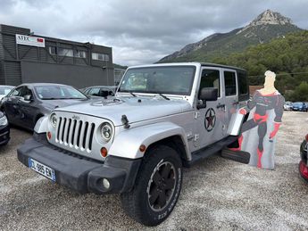  Voir d&eacute;tails -Jeep Wrangler 2.8 CRD FAP UNLIMITED SAHARA BA &agrave;  La Garde (83)