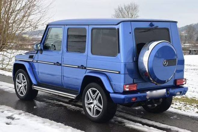 Mercedes Classe G 63 AMG Station 63 H&K Designo RFK Memory DESIGNO MAURITIS BLEU de 2018