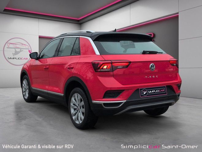 Volkswagen T Roc 1.5 TSI 150 DSG7 Carat apple car play vi Rouge de 2018