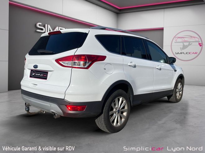 Ford Kuga 2.0 TDCi 150 SS 4x2 Titanium ( Attelage  Blanc de 2015