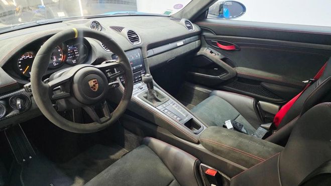 Porsche 718 Cayman 4.0 500 GT4 RS BVA PACK WEISSACH  Bleu de 2023