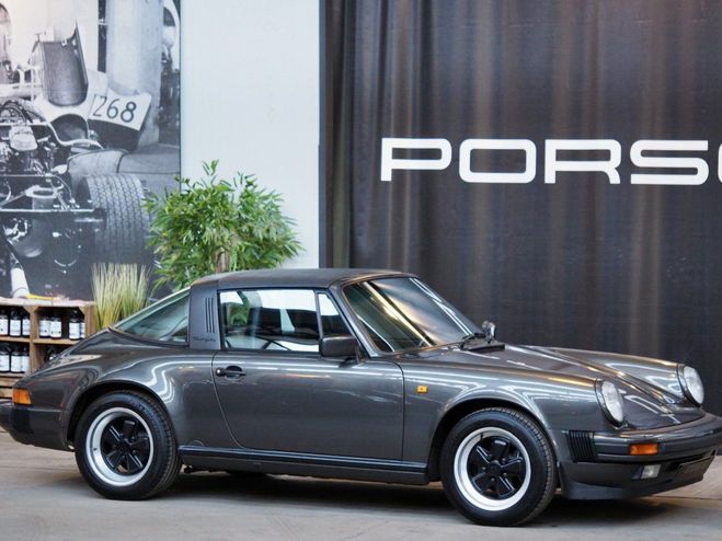 Porsche 911 Carrera 3.2 Targa G50 * Etat concours *  Slate Grey M�tallic - Q9V9 de 1989