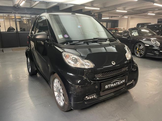 Smart Fortwo 1.0 71 CABRIOLET PASSION SOFTOUCH Noir de 2011