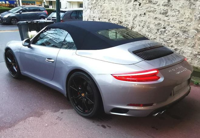 Cliquer pour voir la photo suivante Porsche 911 991 (2) CABRIOLET 3.0 420 CARRERA S PDK GRIS METAL de 2016