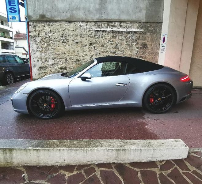 Porsche 911 991 (2) CABRIOLET 3.0 420 CARRERA S PDK GRIS METAL de 2016