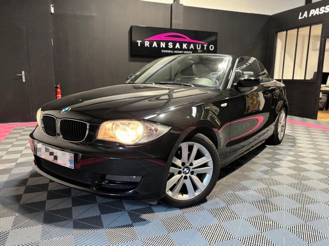 Cliquer pour voir la photo suivante BMW Serie 1 CABRIOLET E88 118d 143 ch Luxe Noir de 2009