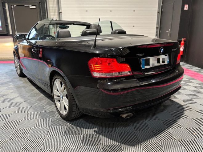 BMW Serie 1 CABRIOLET E88 118d 143 ch Luxe Noir de 2009