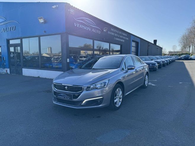 Cliquer pour voir la photo suivante Peugeot 508 1.6 BlueHDi 120 GPS TEL LED CLIM ATTELAG GRIS de 2017
