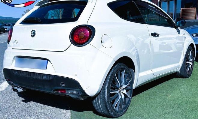 Alfa romeo Mito 1.4 TB MultiAir 140ch Exclusive TCT Stop Blanc de 2014