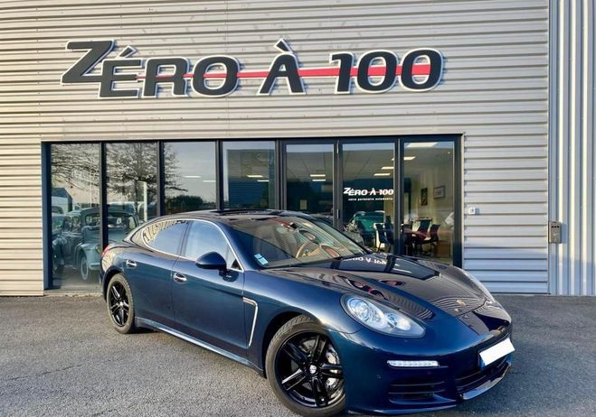Cliquer pour voir la photo suivante Porsche Panamera S 3.6 V6 310 CH pack Chrono sport- siége Bleu de 2013
