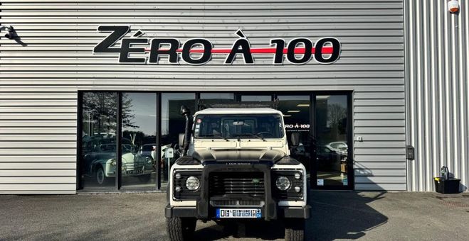 Land rover Defender 90 2.5 TD5 7 places l5 turbo Blanc de 2004