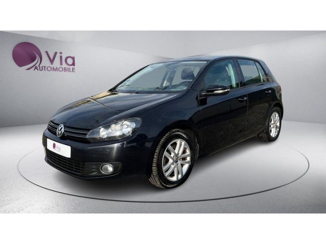 Volkswagen Golf 6 VI 1.6 TDI 105 Confortline BVM DIESEL  NOIR de 2011