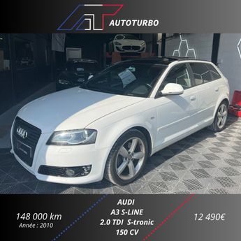  Voir d&eacute;tails -Audi A3 Sportback 2.0 TFSI 200CH S LINE &agrave;  Le Pont-de-Claix (38)