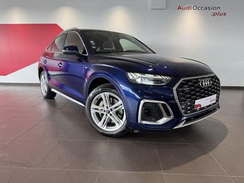  Voir d&eacute;tails -Audi Q5 Sportback 55 TFSIe 367 S tronic 7 Quattr &agrave; Roissy-en-France (95)