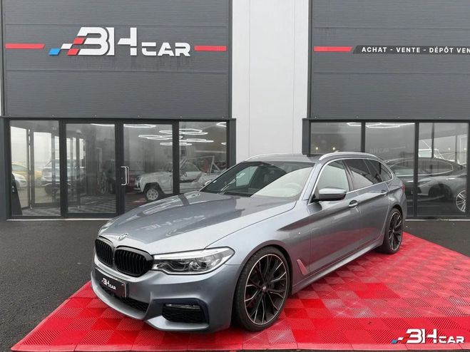 BMW Serie 5 TOURING 3.0 530 D 265 M-SPORT XDRIVE BVA Gris de 2017