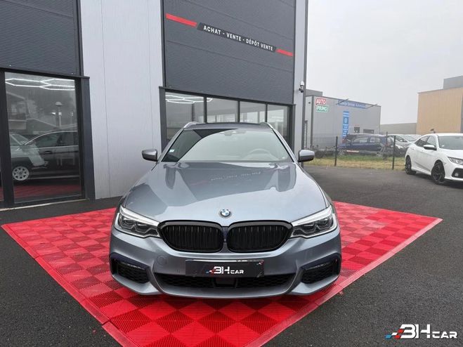 BMW Serie 5 TOURING 3.0 530 D 265 M-SPORT XDRIVE BVA Gris de 2017