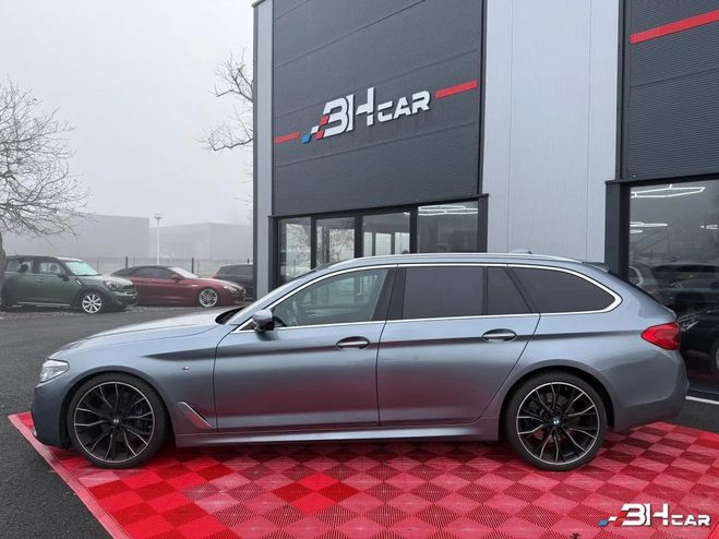 BMW Serie 5 TOURING 3.0 530 D 265 M-SPORT XDRIVE BVA Gris de 2017