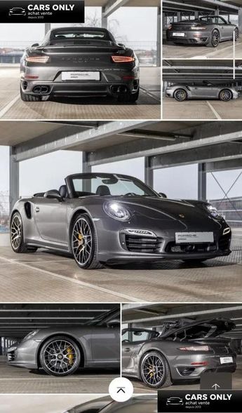  Voir d&eacute;tails -Porsche 911 991 Turbo S Cabriolet &agrave; Cannes (06)