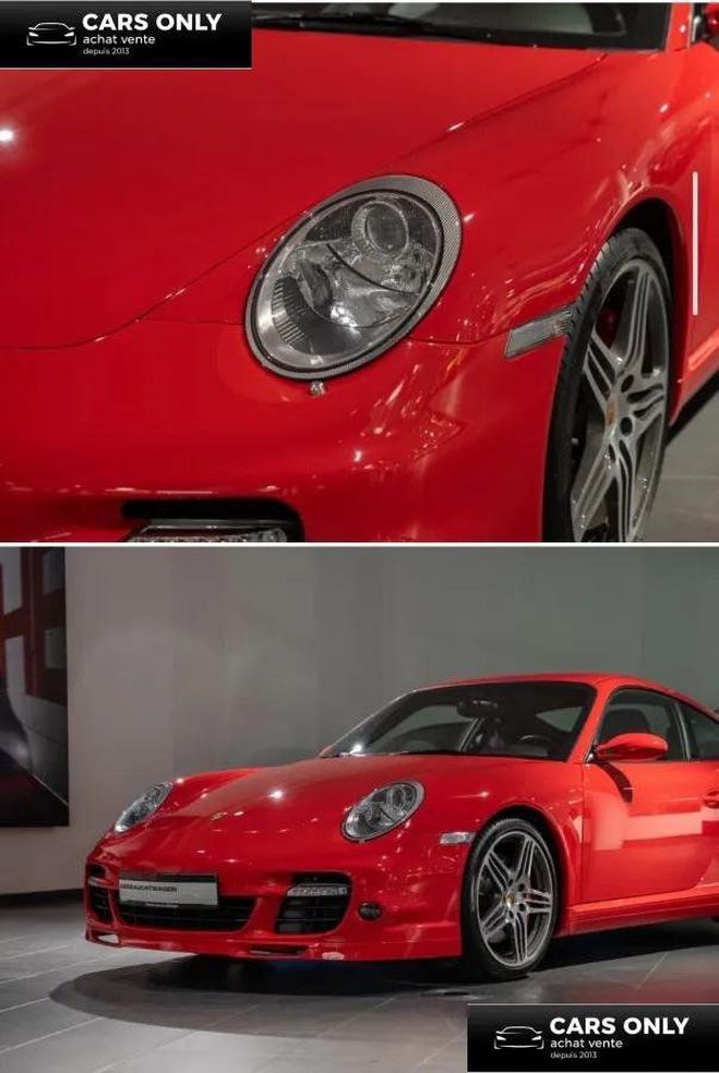 Porsche 911 COUPE 997 3.6 TURBO 480 TIPTRONIC-S BVA Rouge de 2008