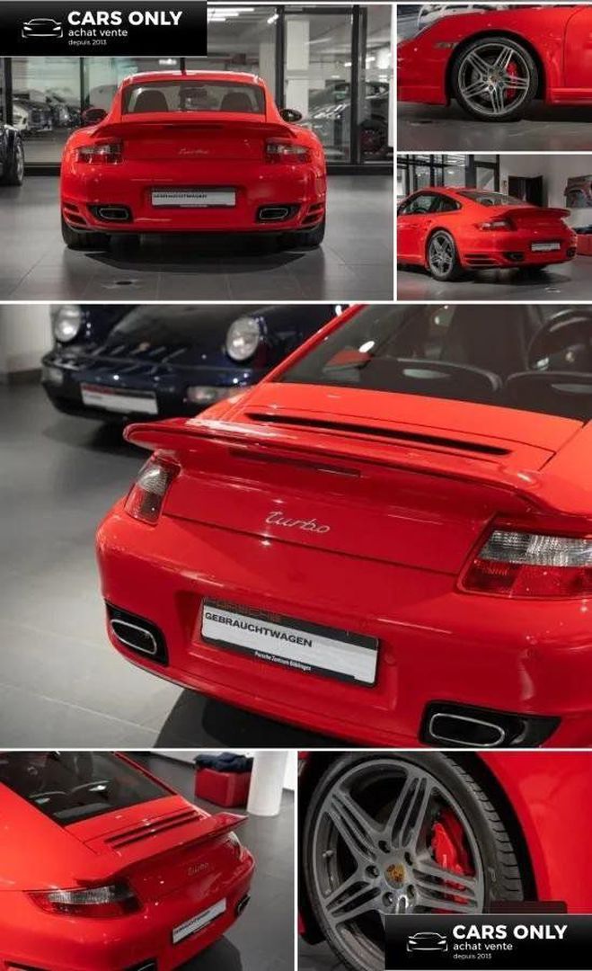 Porsche 911 COUPE 997 3.6 TURBO 480 TIPTRONIC-S BVA Rouge de 2008