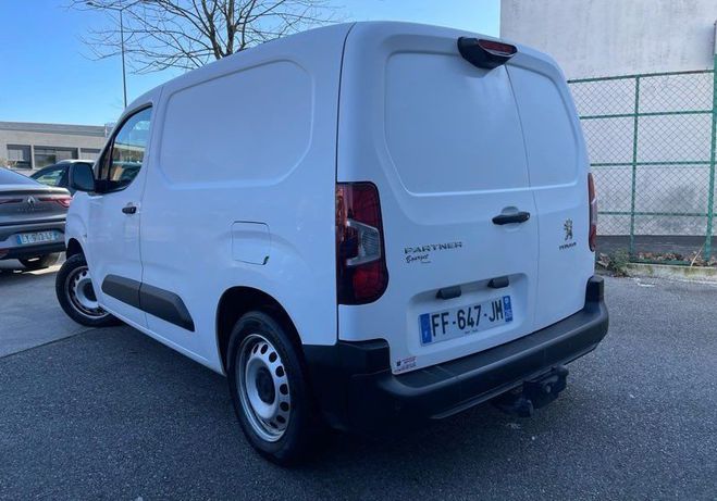 Peugeot Partner Standard BlueHDi 130ch S&S Asphalt CarPl Blanc de 2019