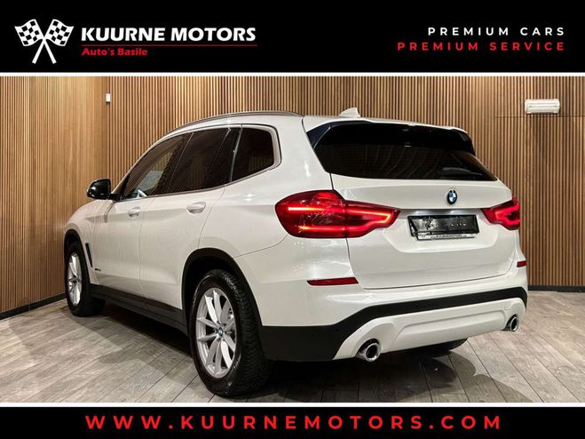 BMW X3 xDrive20dA Leder-VerwZet-Gps-Pdc-Bt Blanc M�tallis� de 