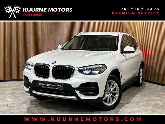 BMW X3 xDrive20dA Leder-VerwZet-Gps-Pdc-Bt Blanc M�tallis� de 