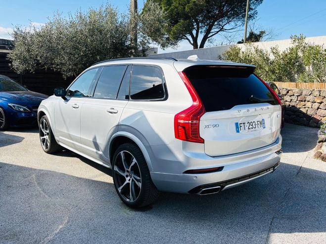 Volvo XC90 II (2) RECHARGE T8 390 AWD R-DESIGN GEAR GRIS METALLISE de 2021