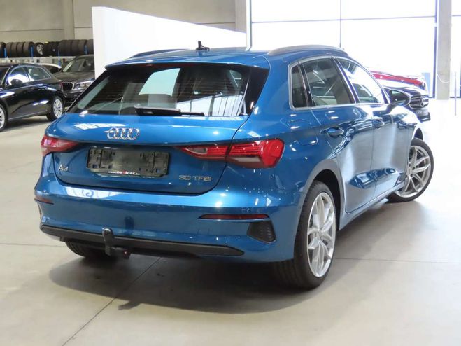 Audi A3 Sportback 30TFSI Stronic 17-CUIR-LED-NAV Bleu M�tallis� de 