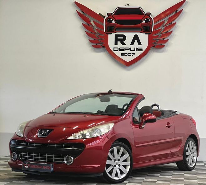 Peugeot 207 CC LUXE Rouge Fonc� M�tallis� de 2008