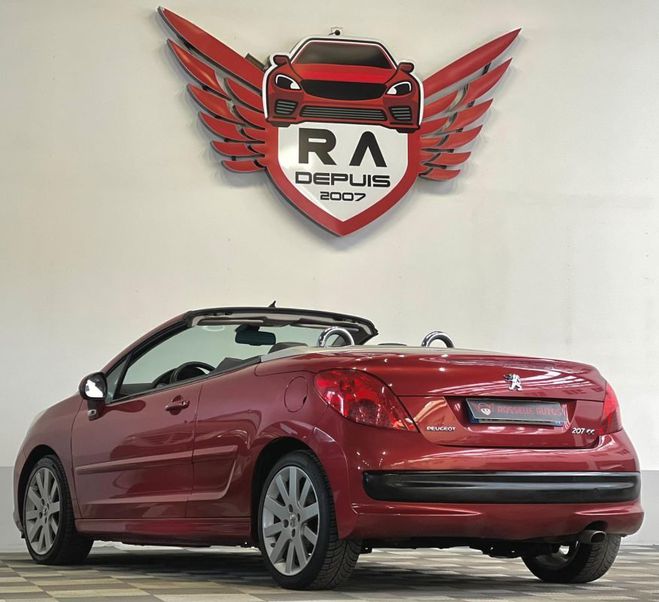 Peugeot 207 CC LUXE Rouge Fonc� M�tallis� de 2008