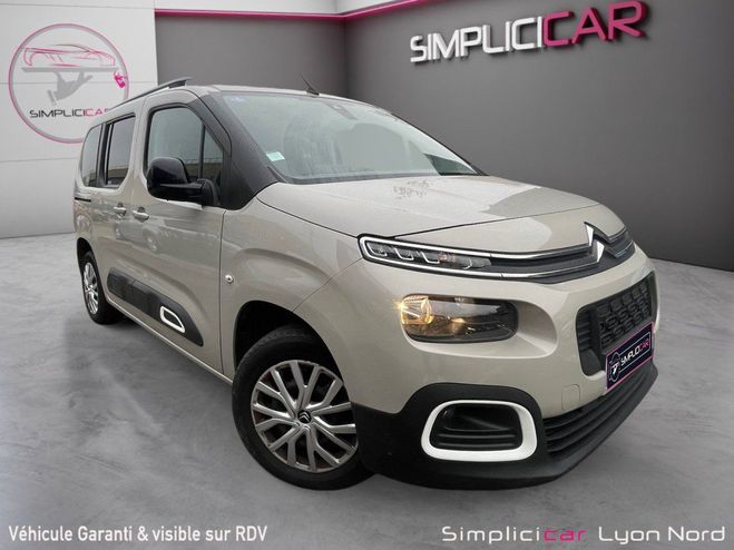 Citroen Berlingo Taille M PureTech 130 SS EAT8 Feel Pack  Beige de 2022