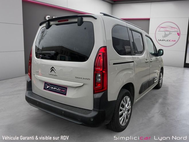 Citroen Berlingo Taille M PureTech 130 SS EAT8 Feel Pack  Beige de 2022