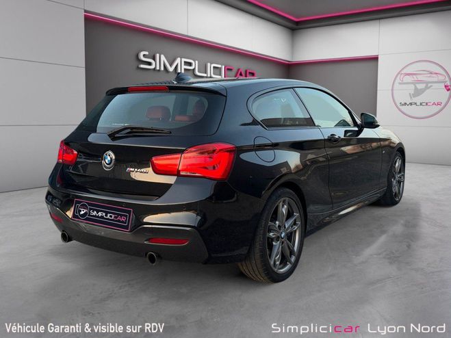 BMW Serie 1 F21 LCI M140i xDrive 340 ch A Garantie 1 Noir de 2017