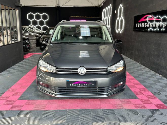 Volkswagen Touran IQ.DRIVE 1.6 TDI 115 ch 7 places ~ Cam�r Gris de 2019