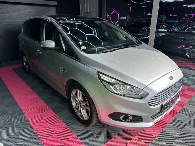 Ford S Max 2.0 EcoBlue 150 SS Titanium ~ 7 Places ~ Gris de 2019