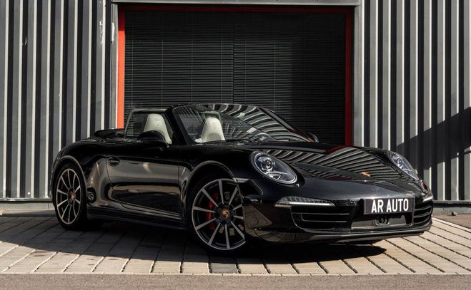 Cliquer pour voir la photo suivante Porsche 911 991.1 4S Cabriolet Burmester Siège chauf Noir de 2013
