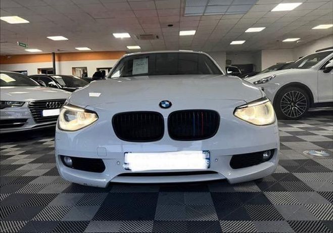 BMW Serie 1 B.M.W. Berline 118 d Blanc de 2014