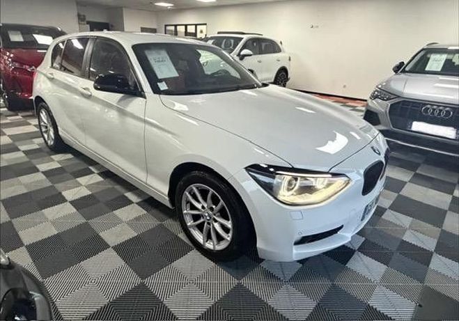 BMW Serie 1 B.M.W. Berline 118 d Blanc de 2014
