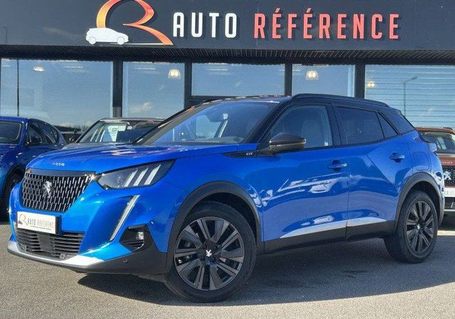 Cliquer pour voir la photo suivante Peugeot 2008 1.2 155 CH GT PACK EAT8 CAMERA FOCAL SIE Bleu de 2021