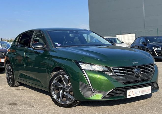 Peugeot 308 1.2 130 CH ALLURE EAT8 1ERE MAIN CAMERA  Vert de 2022
