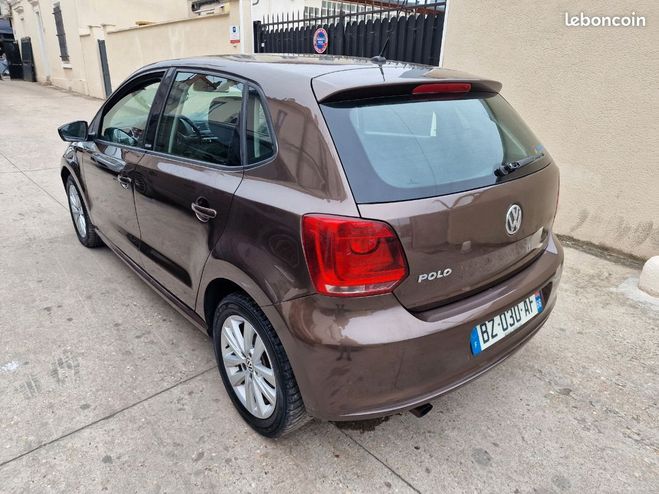 Volkswagen Polo 1.6 tdi 90ch style Marron de 2011