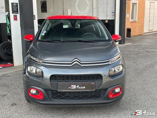 Citroen C3 1.2L 82cv / DISTRIBUTION NEUVE / SUIVI C Gris de 2017