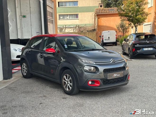 Citroen C3 1.2L 82cv / DISTRIBUTION NEUVE / SUIVI C Gris de 2017