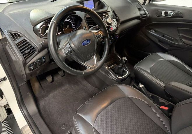 Ford Ecosport 1.0 ECOBOOST 125CH TITANIUM S Cam�ra de  Blanc de 2017