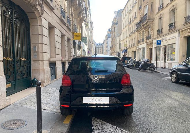 Volkswagen Polo V 1.2 TSI 90 Bluemotion Carat 5P TOIT OU Noir de 2017