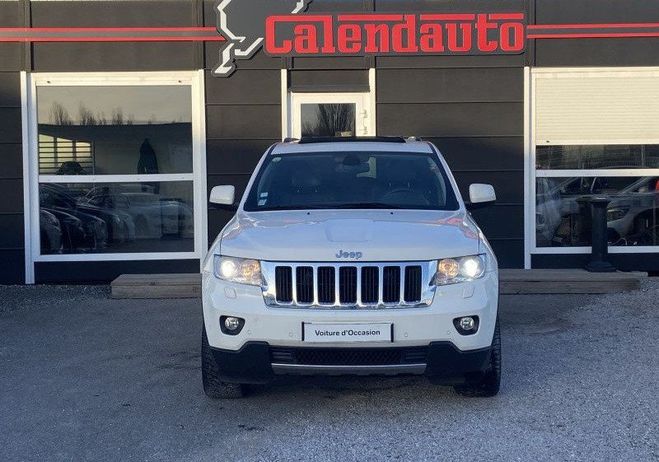 Jeep Grand Cherokee 3.0 CRD241 V6 FAP LIMITED Blanc de 2012
